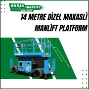 14 metre dizel makasli manlift platform 1