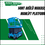14mt akulu makasli manlift platform 1