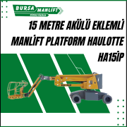 15 metre akulu eklemli manlift platform haulotte ha15ip 1 1