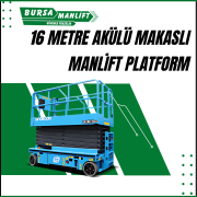 16 metre akulu makasli manlift platform 1