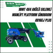 18mt 4x4 akulu eklemli manlift platform sinoboom ab16ej plus 1