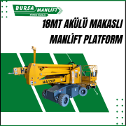 18mt akulu makasli manlift platform 1