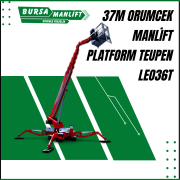 37m orumcek manlift platform teupen leo36t 1