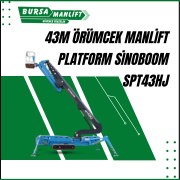43m orumcek manlift platform sinoboom spt43hj