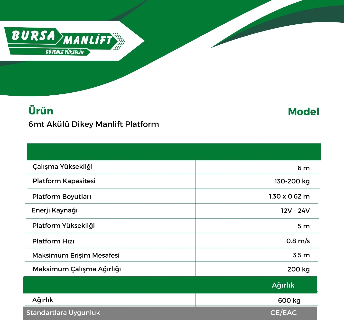 6mt Akülü Dikey Manlift Platform (1)