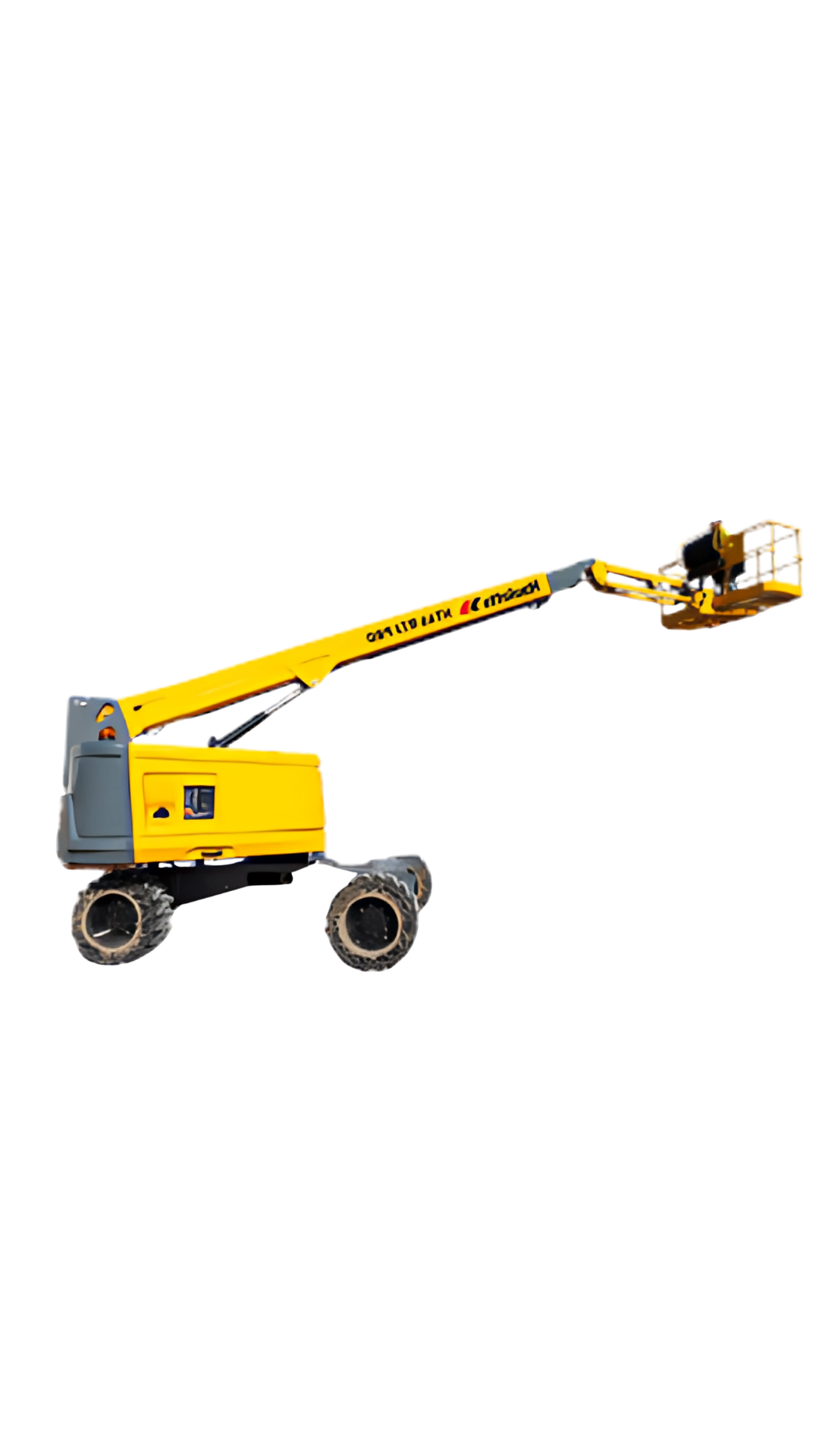 23m 4x4 dizel teleskopik manlift platform haulotte ht23 rtj pro 8
